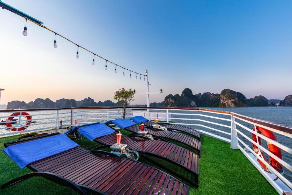 Thu Thuy Cruise - Travel Hotell Chan Chau Eksteriør bilde
